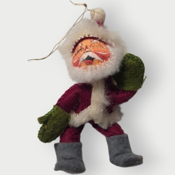 Annalee Other - Vintage 1983 Annalee Mobilitee Santa Claus Ornnament Small